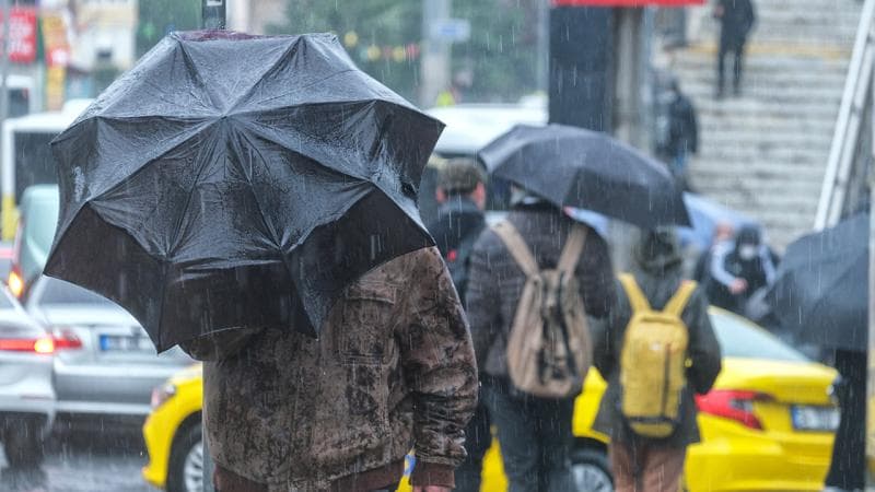 Turkey's Meteorological Warning on Heavy Rain in Various Regions