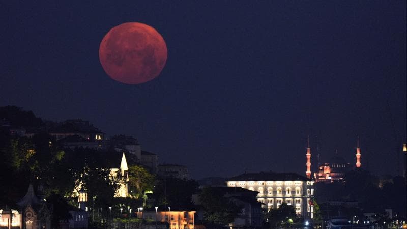 Witness the 2025 Strawberry Moon Over Istanbul: A Rare Pink Full Moon After 18 Years