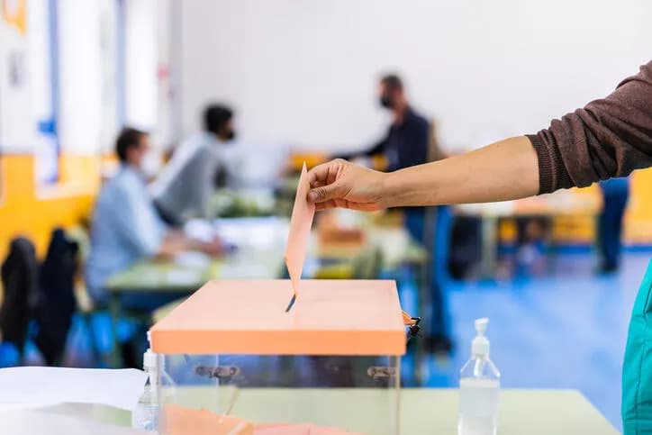 Restrictions on Election Day, May 14.
