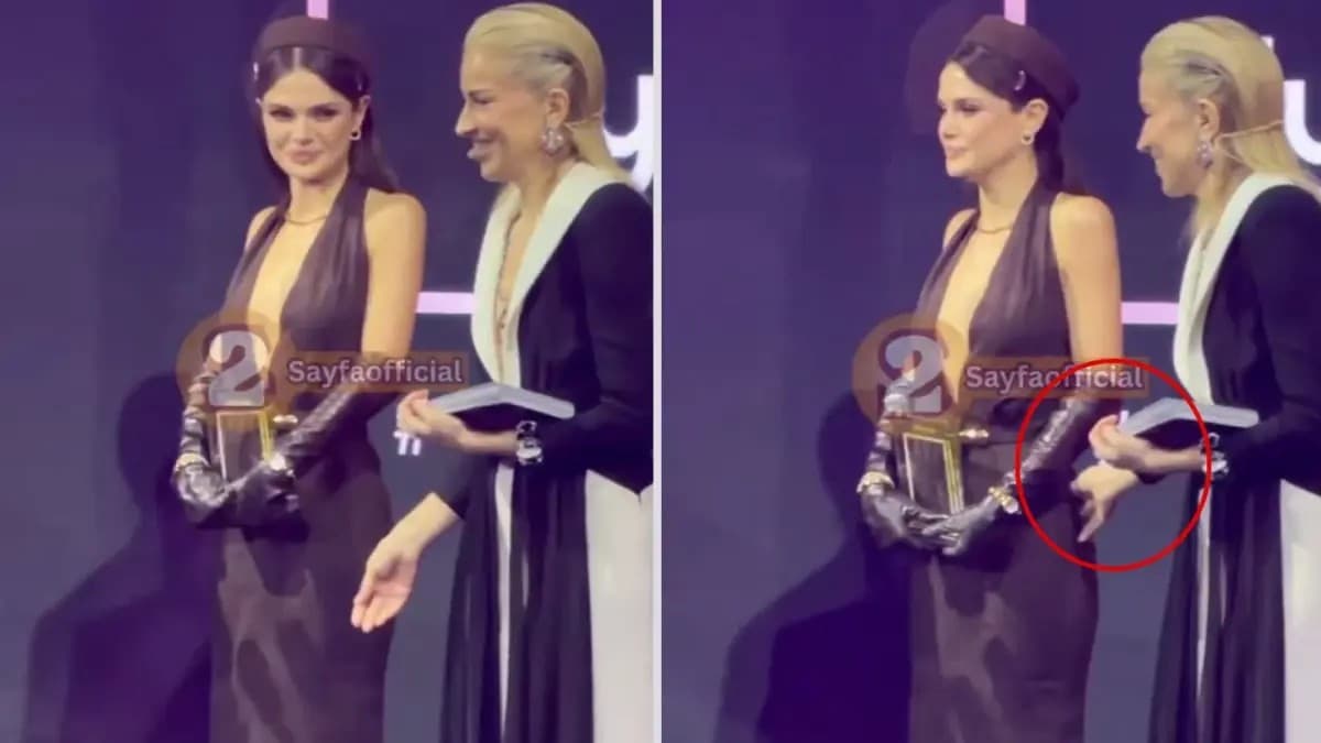 Burcu Esmersoy’s Gesture Toward Sinem Ünsal Becomes a Talking Point at Awards Ceremony